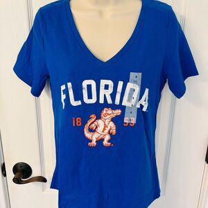 NWT Florida University Gators V-Neck Women's Top!
